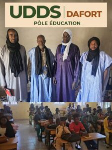Éducation à Dafort : État des lieux et mobilisation du Pôle Éducation de l’UDDS