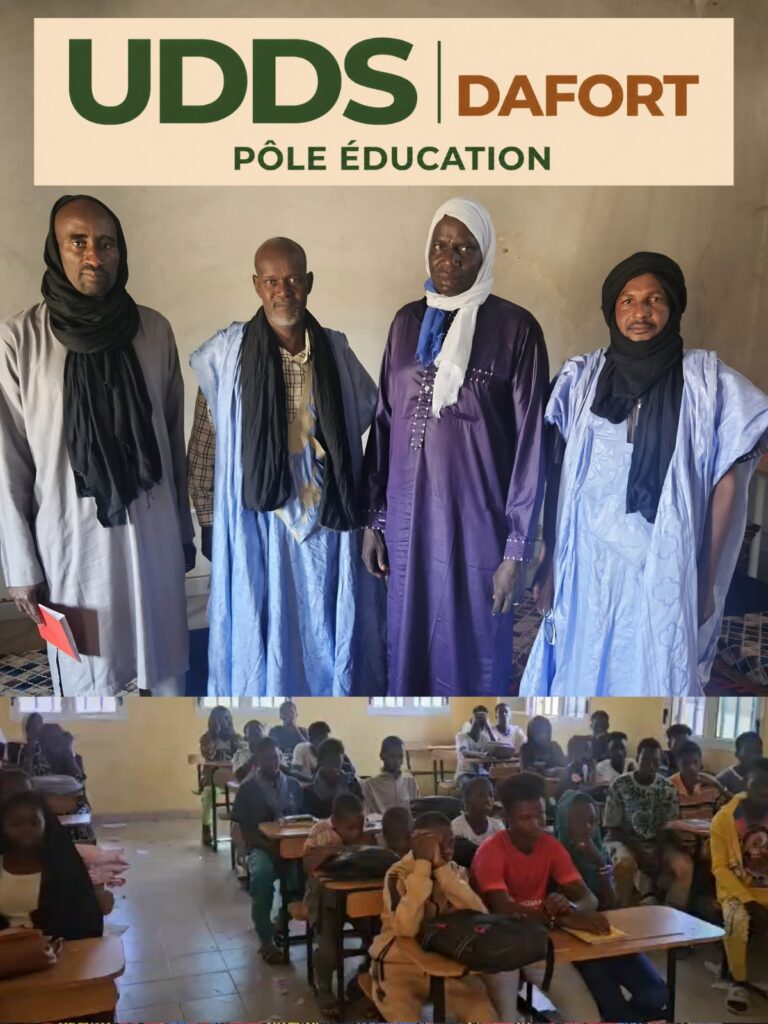 UDDS : pôle éducation en visite à Dafort