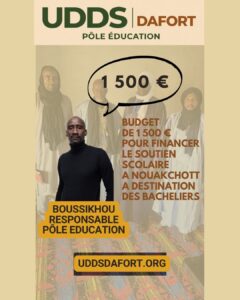 Soutenir la réussite de nos jeunes : 1 500 € mobilisés pour les candidats au baccalauréat à Nouakchott